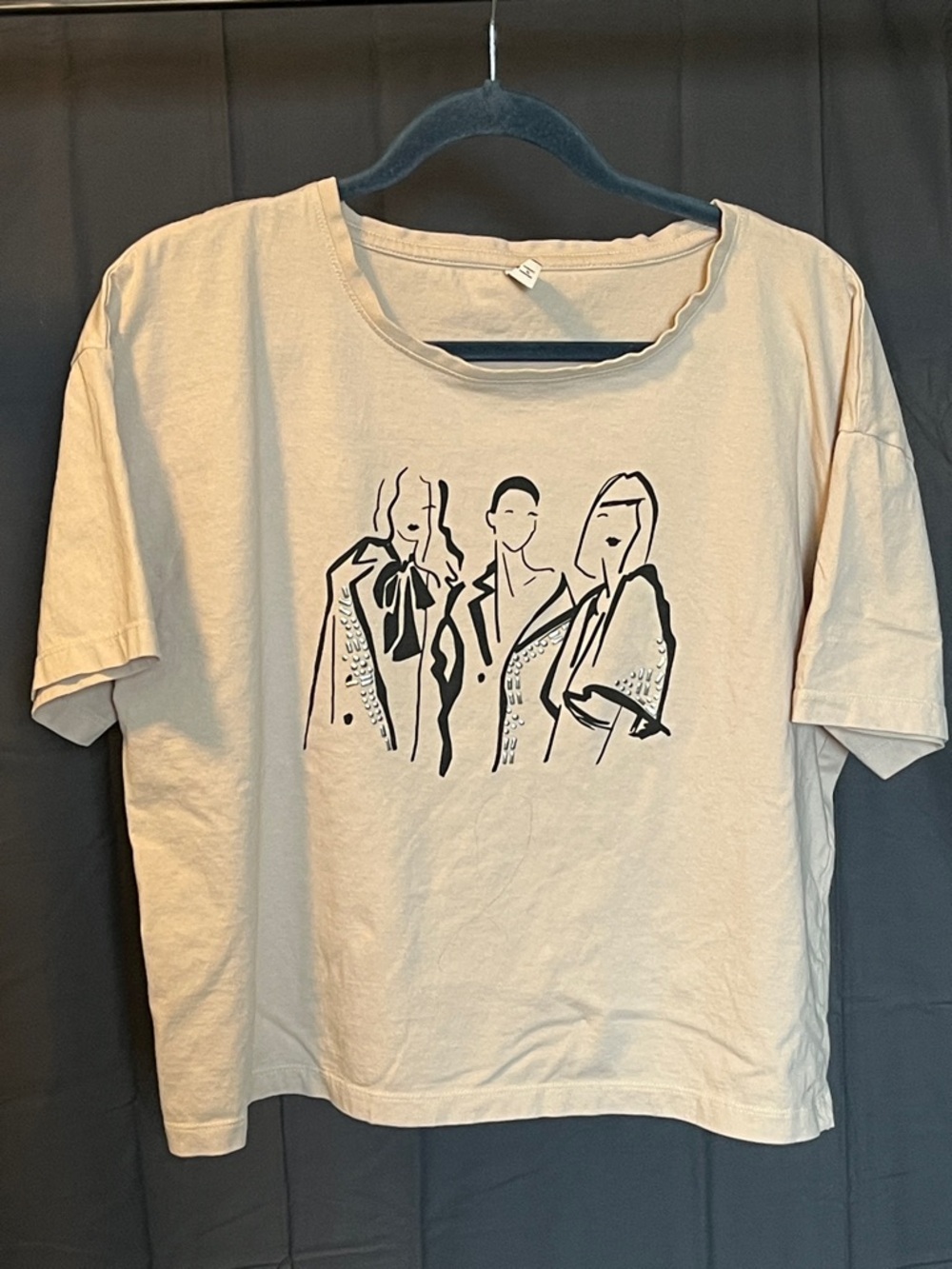 Fame Forever Graphic Crewneck Tee, Size XL